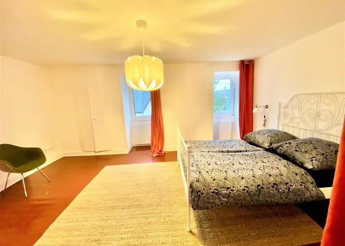 شقة Get-your-flat - Mansard-wohnung In 3 Zr Kue Bad, 85 M2, Bis 4 Gaeste , Haustier Auf Anfrage - Ruhig & Naturnah -